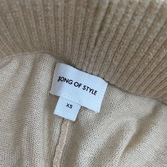 SONG OF STYLE Electra Sweater and Louisa Knit Pant Set Ivory, XS - Picture 13 of 15